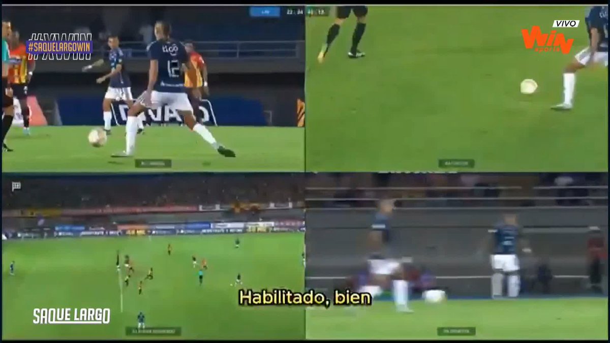 😎 🔥 ¡Salieron los audios del VAR del tercer gol de Junior sobre Pereira en la fecha 9 de la Liga Betplay! ¿Era válido? #SaqueLargoWIN