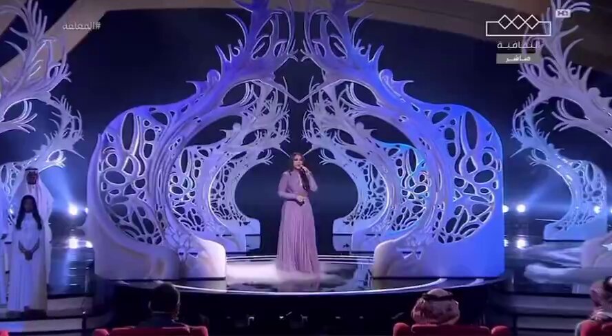 مشاركتي في ختام برنامج #المعلقة ❤️ عبر شاشة MBC