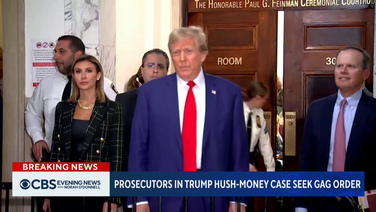 Manhattan District Attorney Alvin Bragg's office requested a gag order from a New York judge on Monday aiming to restrict former President Donald Trump's public comments about individuals involved in his criminal trial scheduled for next month.