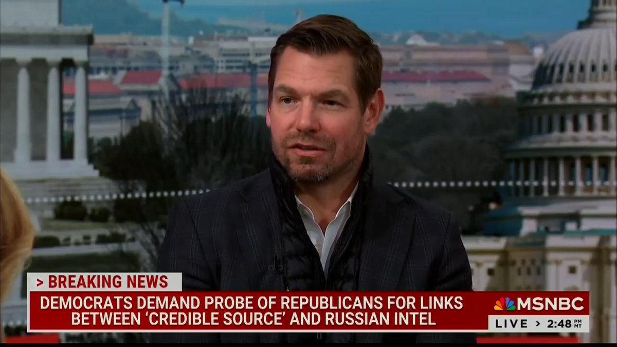 JUST IN: Eric Swalwell (Eric Swalwell) attacks Republicans, says they all bow to Trump and put politics above country. WATCH