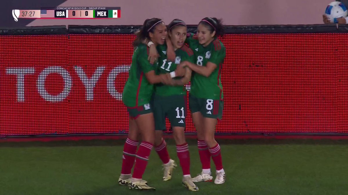 ¡Ovalle con un golazo abre el marcador para México! 🤩