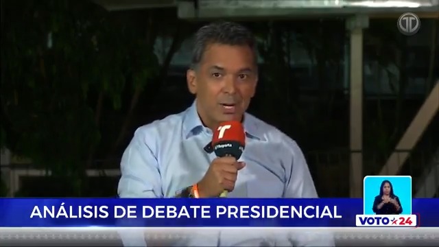 El candidato presidencial de MOCA Panamá, Ricardo Lombana, dice que “el país entero me pide que sea como Bukele, y le dije al país que coordinaré con Bukele … voy a asesorarme y a coordinar con Bukele para combatir el crimen organizado”. Primer #DebatePresidencial #Voto24 #TReporta