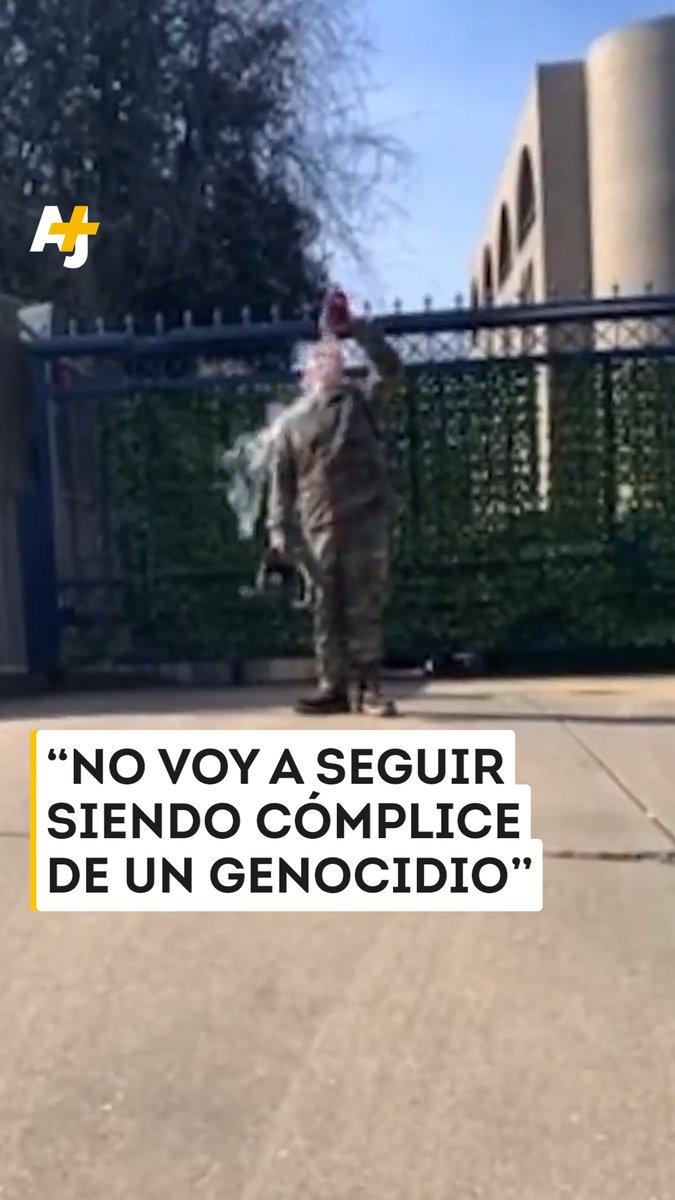 Aaron Bushnell, de 25 años, se autoinmoló frente a la embajada de Israel en EE. UU. Como protesta por el genocidio.