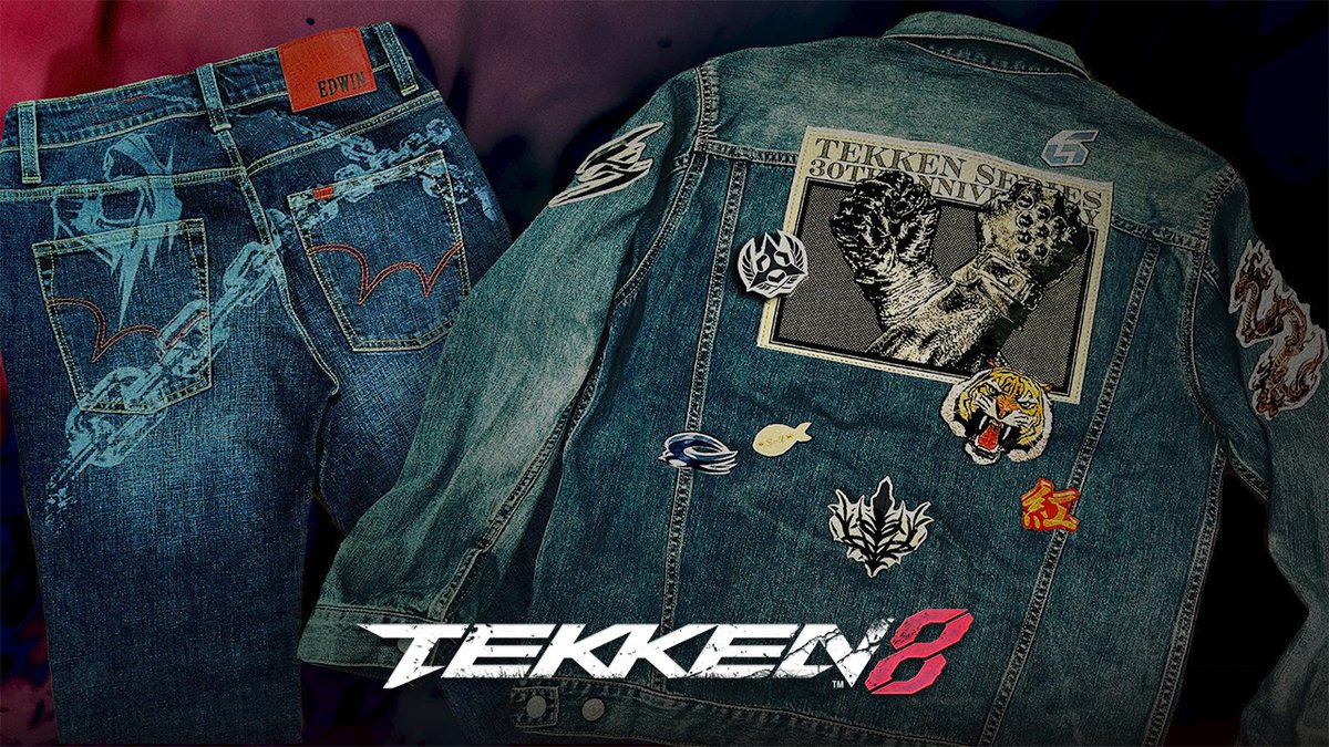 #TEKKEN 🤜🤛 #EDWIN ⚡️ Less than 24 hours left before the end of the TEKKEN x EDWIN collab pre-order campaign! Pre-order today: #TEKKEN8