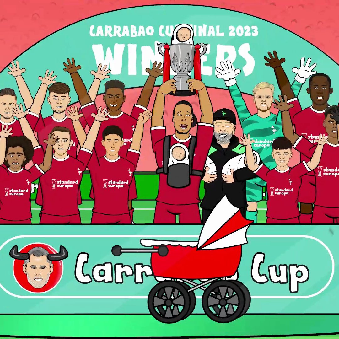 Liverpool win the Carabao Cup🏆