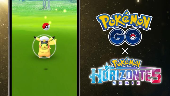 ¡Aloha, Entrenadores!⛵🌊 Preparaos para celebrar la serie Horizontes Pokémon con Pikachu con gorra de Capi y el debut de Charcadet en #PokémonGO. El evento se celebrará del martes 5 de marzo a las 10:00, al lunes 11 de marzo a las 20:00 (hora local).