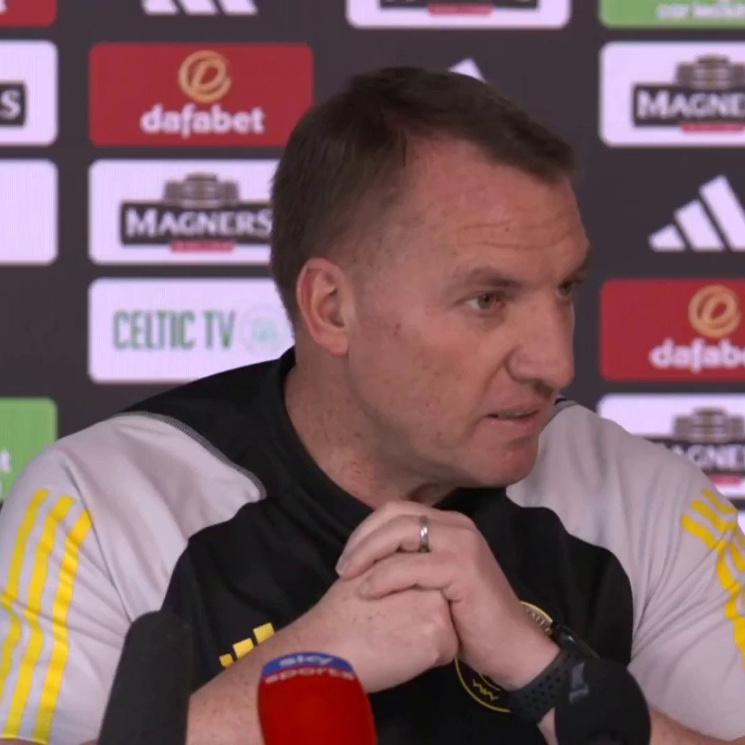 🗣️ "I find it saddening as much as anything, because I'm not that type of person, I could never be that." Brendan Rodgers addresses criticism from campaigners after saying "good girl" to a reporter, who says she took no offence to the comments, following the win at Motherwell ⬇️