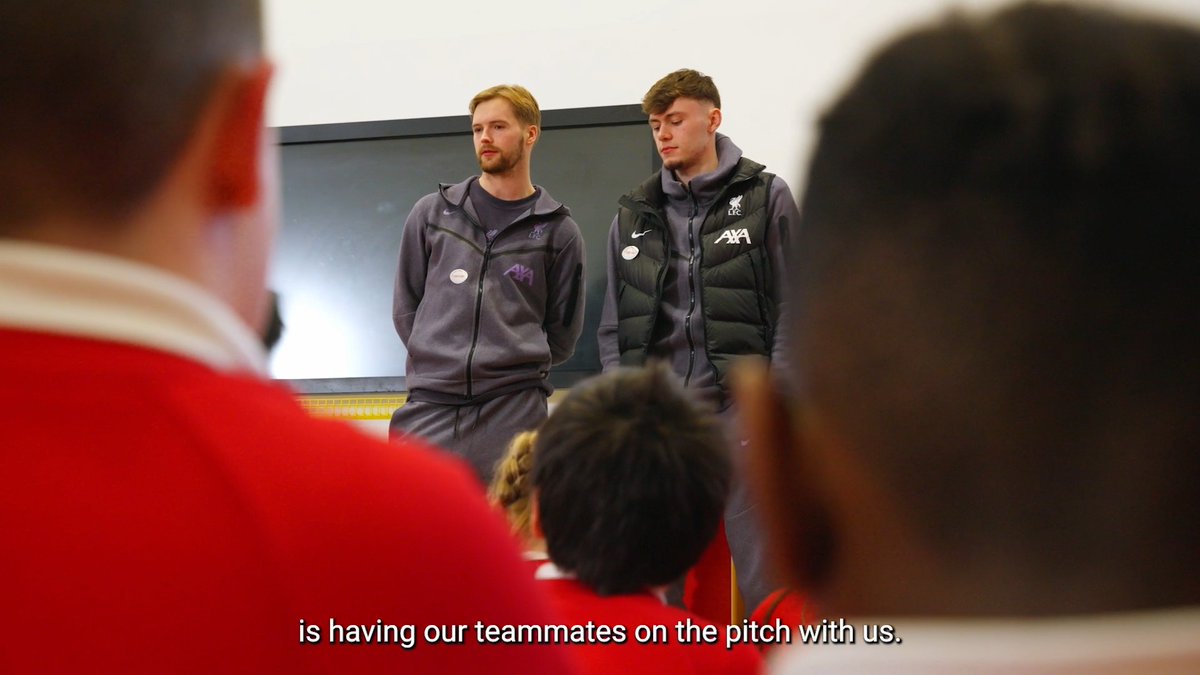 🤩What a surprise! We loved having Conor Bradley and Caoimhín Kelleher at our Sound Minds and On Target sessions to talk mental health❤️ It's important for children to learn that #MyVoiceMatters✨ Visit the link to learn more🔗