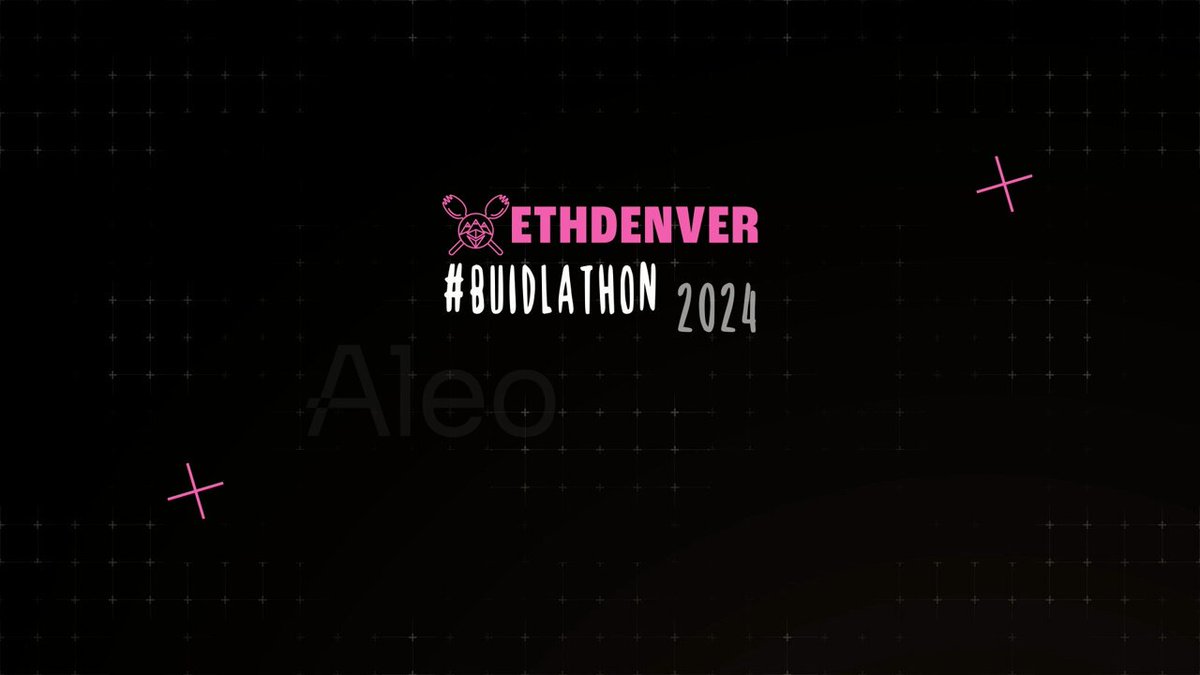 Win Big💰💰💰by building on Aleo ! Join the Aleo Track at ETHDenver 🏔🦬🦄 #Buidl we are co-hosting with Arcane. Buidl now and Join the Privacy Revolution !!! 🚀