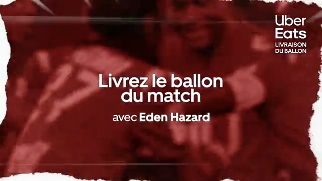 Eden Hazard sera de retour à la maison pour #LOSCSRFC 🔥 Uber Eats vous offre l’expérience unique de livrer le ballon du match avec lui 😍 Pour tenter votre chance : - commentez la saison où il inscrit ce but - taggez Uber Eats France