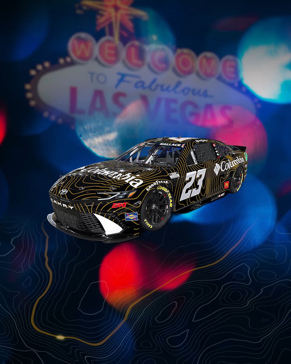 We’ve got an ace up our sleeve with Bubba Wallace and 23XI Racing taking on Las Vegas Motor Speedway this Sunday in the black-and-gold Columbia No. 23 Toyota.