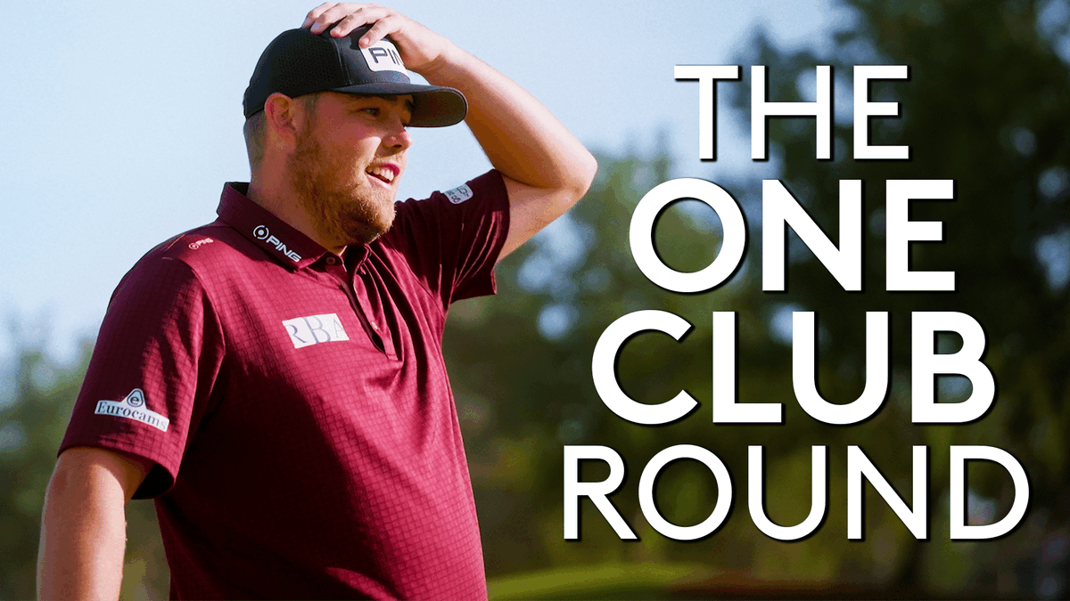 How low can Dan Bradbury go with just ONE club? Dan Bradbury | #TheOneClubRound
