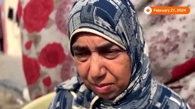 Homeless, hungry Palestinians fearing an Israeli assault on their last relatively safe haven in Gaza said they were desperate for a lasting ceasefire as the United States said a temporary truce could be agreed soon