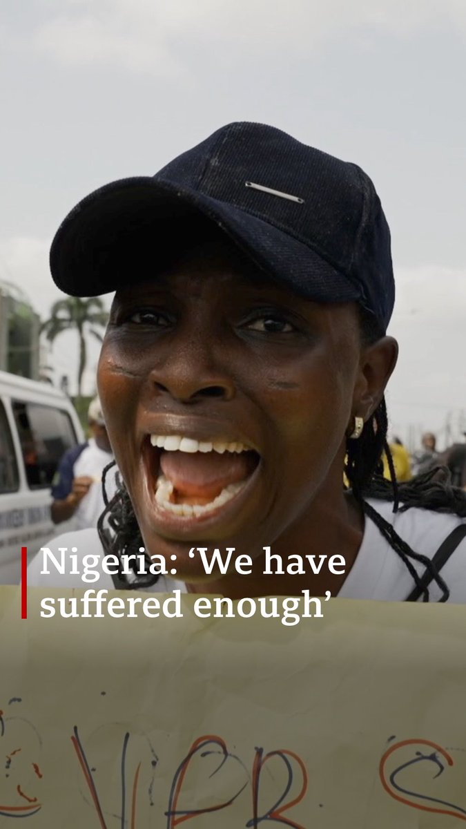 ''We are tired, we have suffered enough!" Nigerians took to the streets in different parts of the country, to protest against the massive spike in prices of food and everyday needs in the country. Our reporters from BBC News Africa heard from the protesters in different cities.