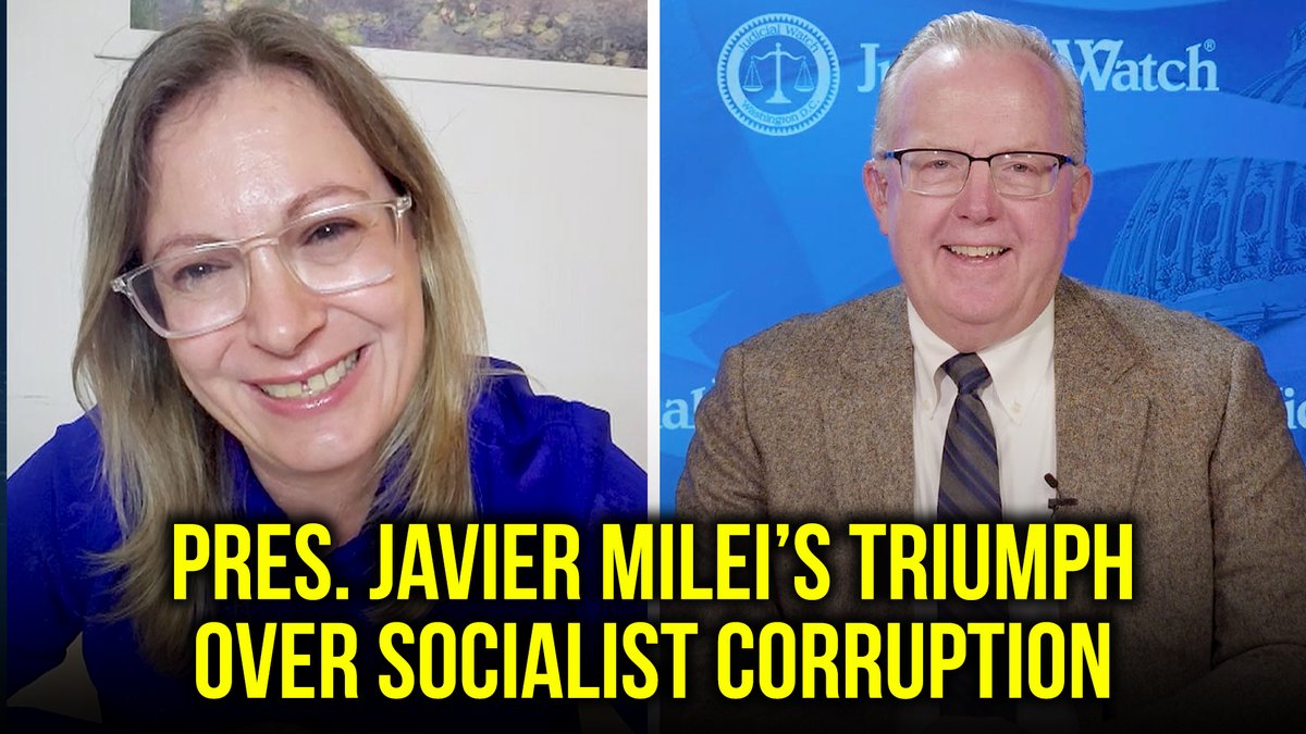NEW Episode of Chris Farrell's On Watch: Pres. Javier Milei’s Triumph over Socialist Corruption w/ Juana de los Santos
