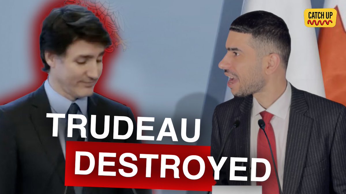 BREAKING: Justin Trudeau gets schooled at a press conference after criticizing people's skepticism about democracy.