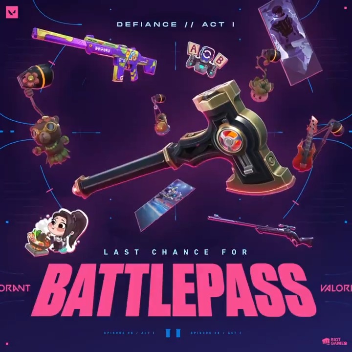 You’re not done, right? Grab a few more goodies before the E8A1 Battlepass ends on March 4.