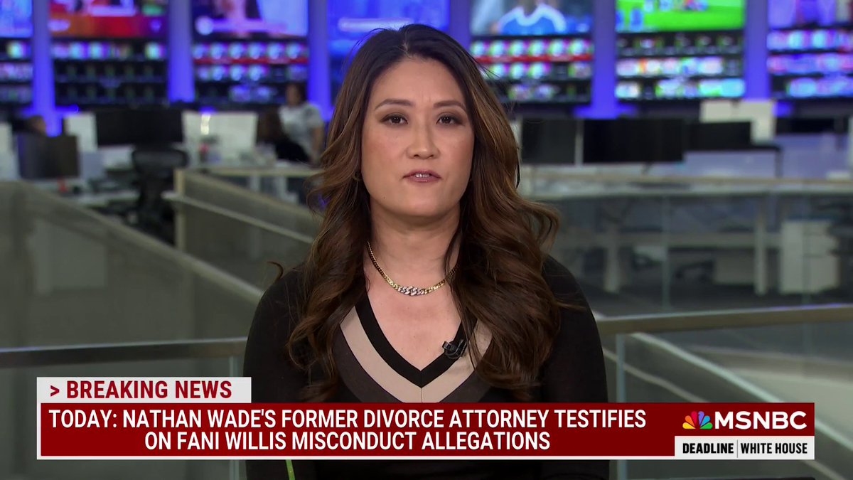 "Gossip and innuendo don't make evidence despite what the defense wants to happen in this case, we have gone back to square one…as of right now there is no evidence that Terrence Bradley has offered up.” Katie Phang w/ Nicolle Wallace on Fani Willis hearing