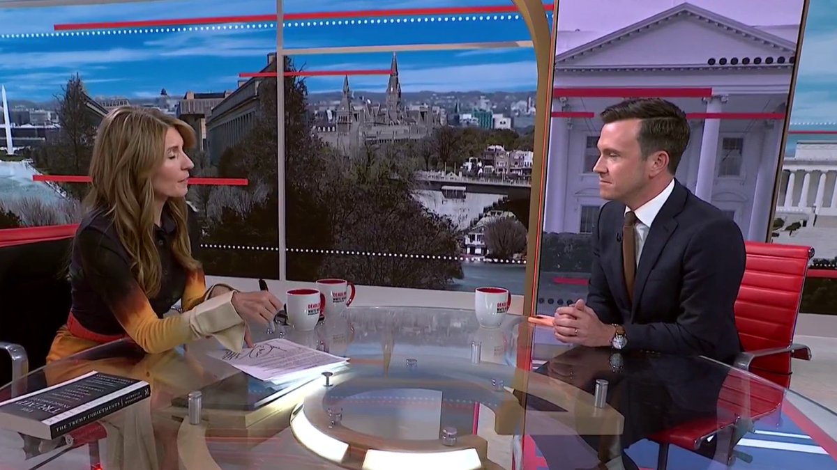 “When Donald Trump every single one of his rallies says 2024 is our final battle…final battle to (his supporters) is violence, it is a takeover of the White House" Vaughn Hillyard w/ Nicolle Wallace on the type of rhetoric being echoed at Trump rallies in 2024.