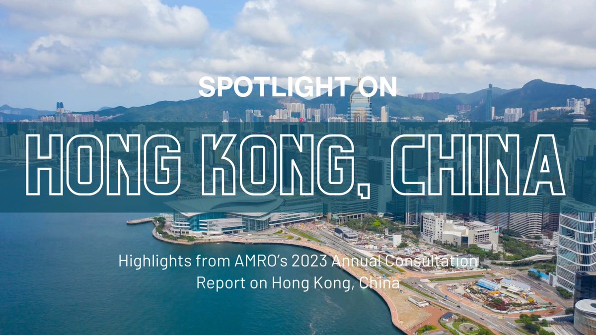 AMRO forecasts #HongKong's economy to grow 3.5% this year, but uncertainties remain high. How can Hong Kong pave the way to a sustainable economic recovery? 📺 Watch the highlights of AMRO's Annual Consultation Report to learn more! Download report at