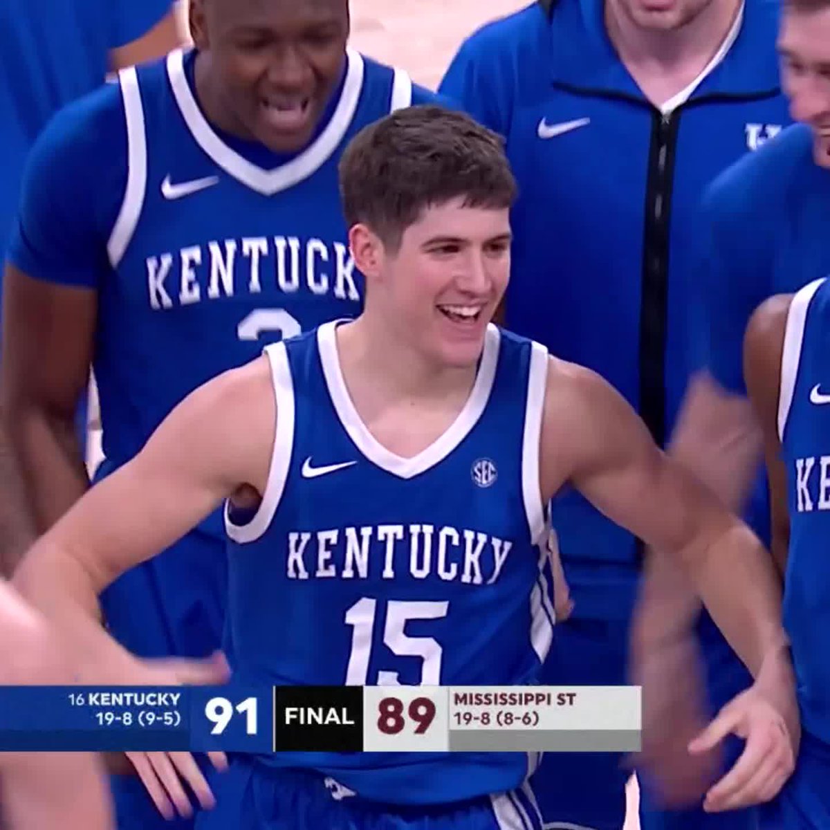 REED SHEPPARD WINS IT FOR KENTUCKY 🚨 Kentucky Men’s Basketball