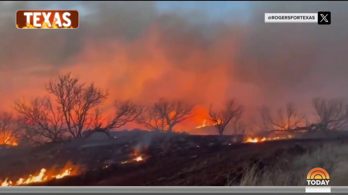 Severe weather impacted most of the country yesterday, from wildfires in the South to tornadoes. A nuclear weapons plant in Texas was partially evacuated due to the extreme conditions. Adrienne Broaddus reports.