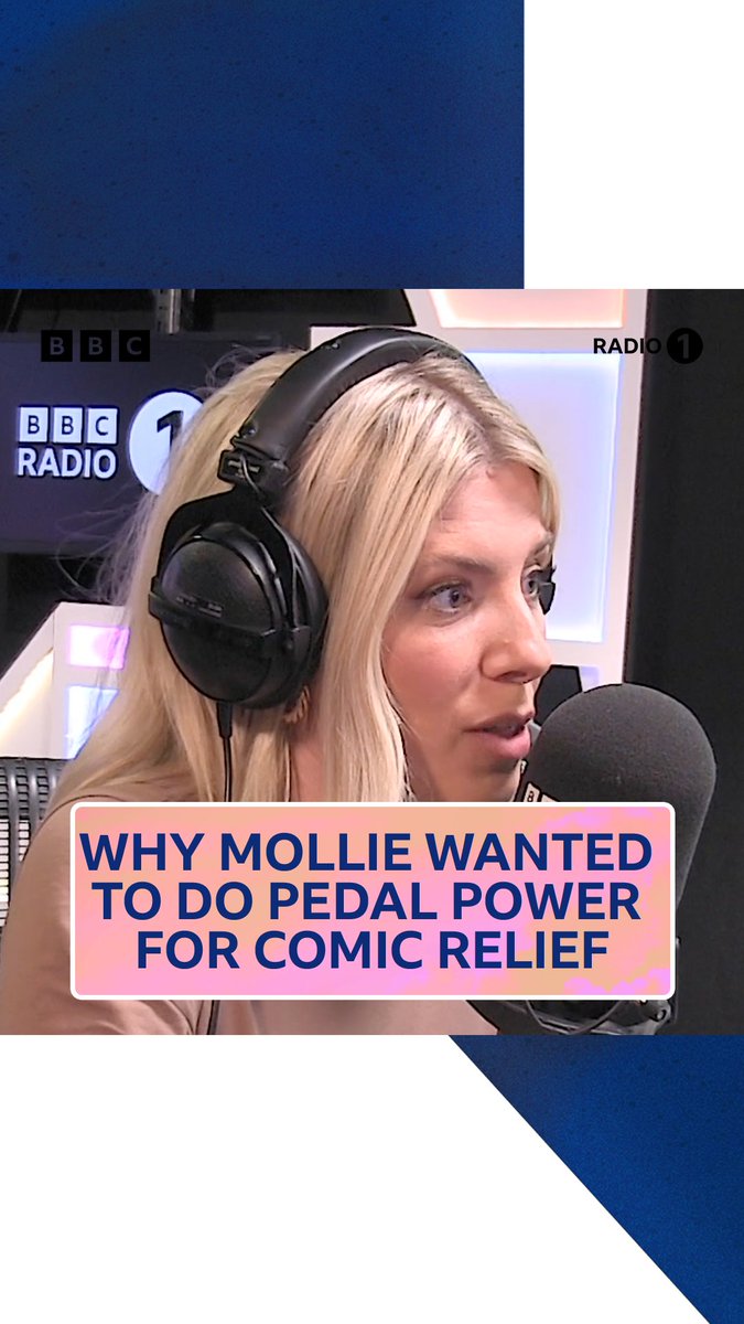 .@mollieking has a very personal reason for wanting to take on her comic relief challenge ❤️ we're all behind you mollie, you've got this 🫶