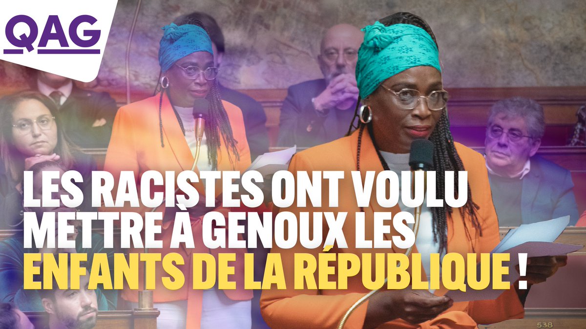🔴🗣️ « J’ai reçu une classe de ma circonscription. Les commentaires racistes qui ont visé ces enfants sont horribles et inadmissibles. Et pourtant : Aucun mot de soutien, ni de compassion. » Rachel Keke oblige la ministre Nicole Belloubet à s'excuser au nom du gouvernement. #QAG