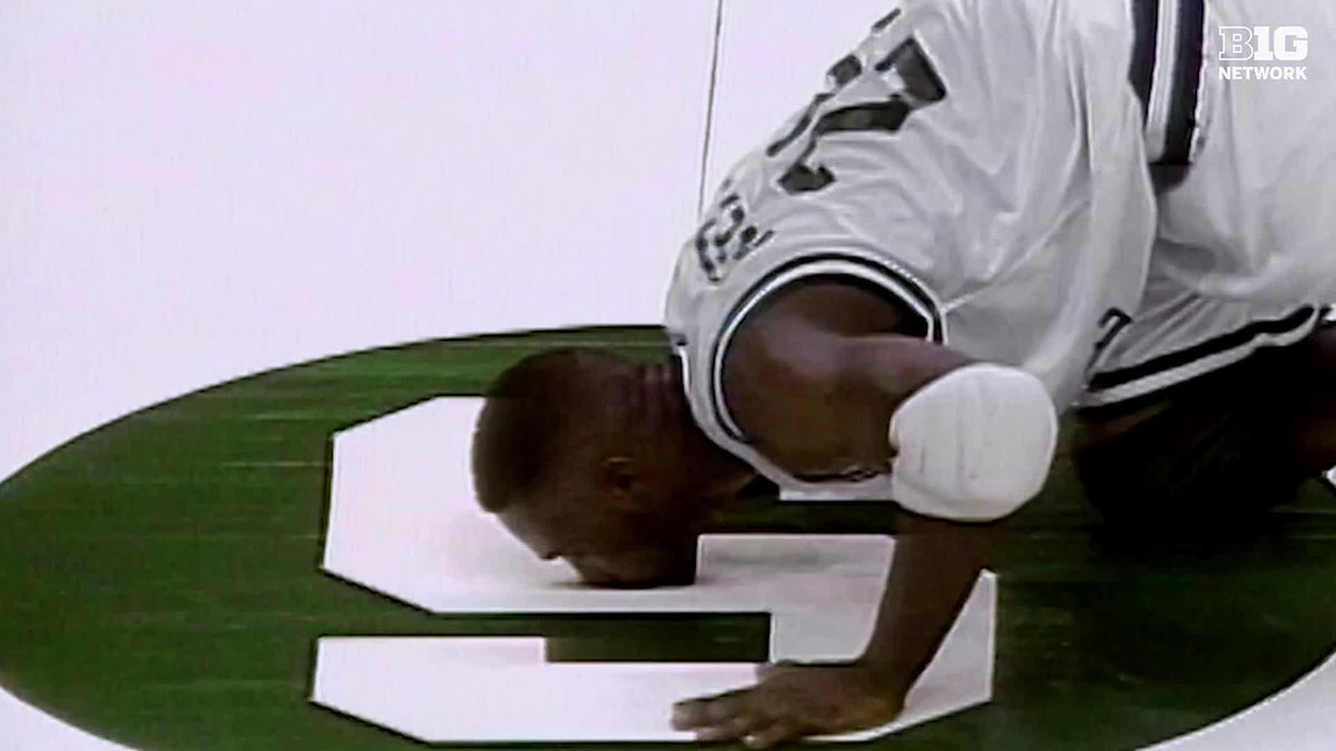 "It's all about Spartan pride. We all have it." Watch 𝐓𝐡𝐞 𝐁𝟏𝐆 𝐒𝐭𝐨𝐫𝐲: 𝐊𝐢𝐬𝐬𝐢𝐧𝐠 𝐭𝐡𝐞 𝐅𝐥𝐨𝐨𝐫 at 6 p.m. ET 3/6 on Big Ten Network.