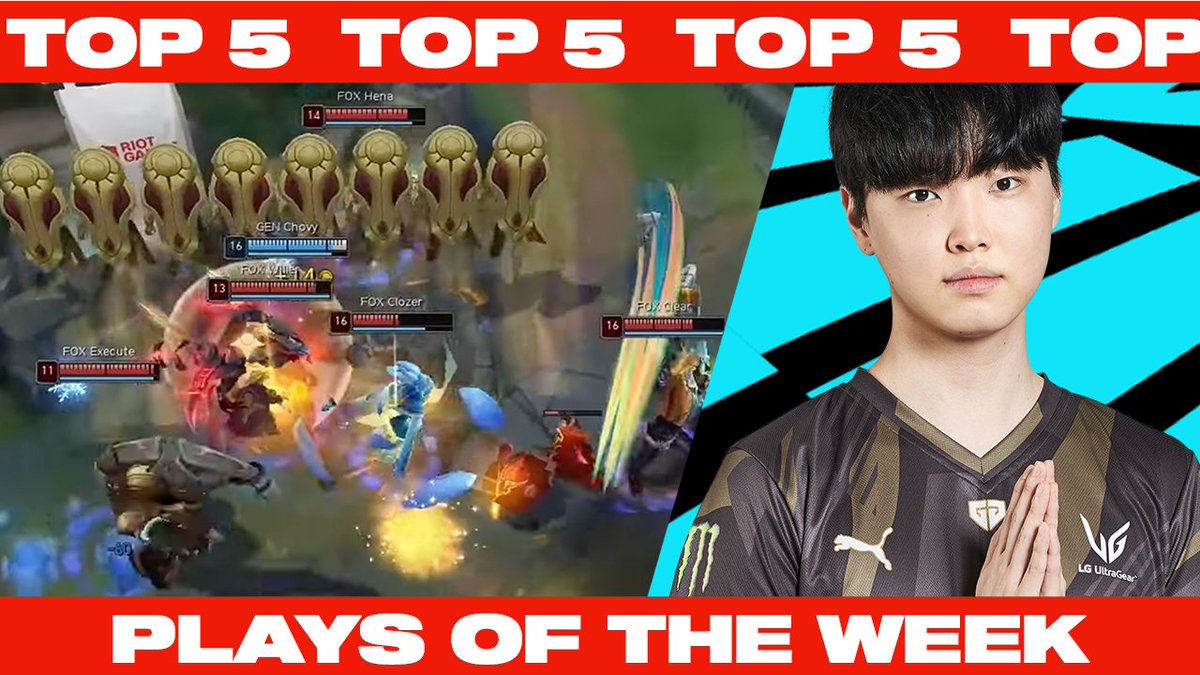CHURCH. OF. CHOVY. 🙏 Here are your Top 5 Plays of the Week!