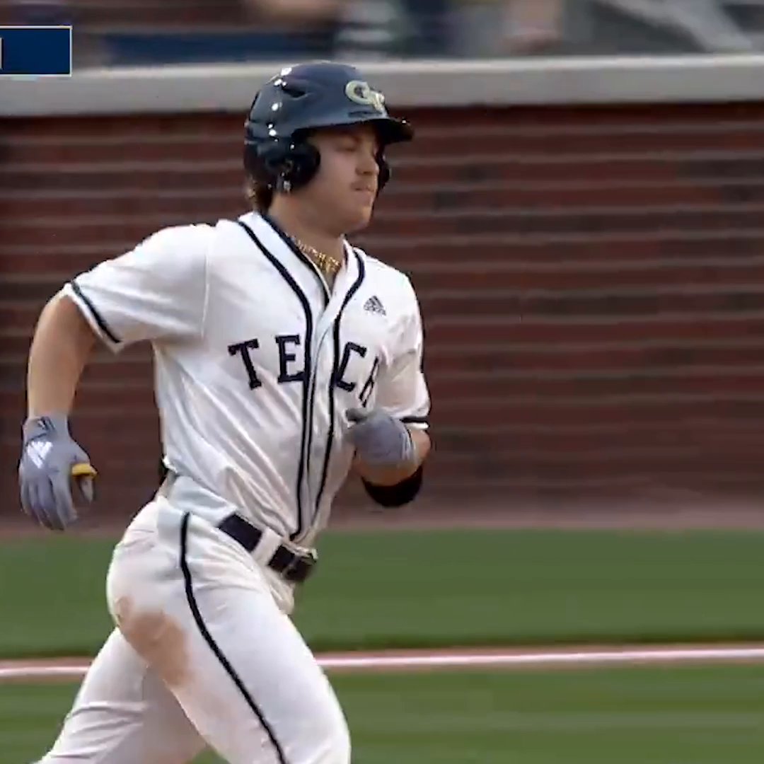 4 swings. 4 homers. Drew Burress. 🎥: @ESPN