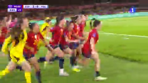 𝐂 𝐀 𝐌 𝐏 𝐄 𝐎 𝐍 𝐀 𝐒 🙌 🇪🇸 España gana la Nations League. #SelecciónRTVE #UWNL