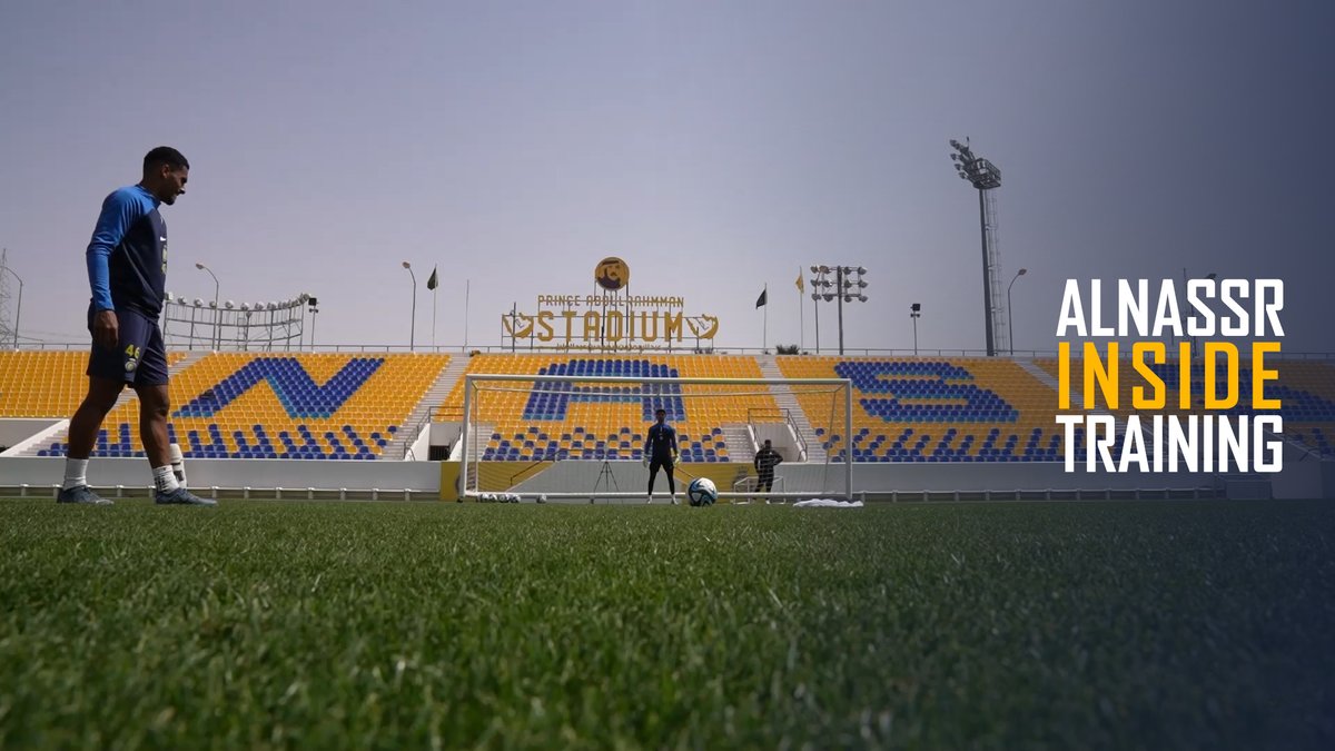 🎬 التدريـب الأخير لنجومنا استعدادًا للقـاء الليلـة 🤩 #النصر_الحزم | #AlNassrAlHazem