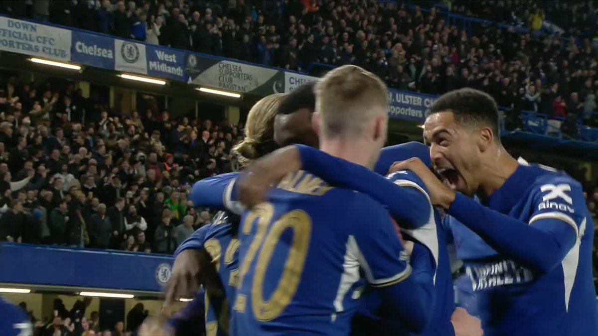 HUGE GOAL IN THE 90TH MINUTE FOR CONOR GALLAGHER! CHELSEA LEAD 3-2! 🔥