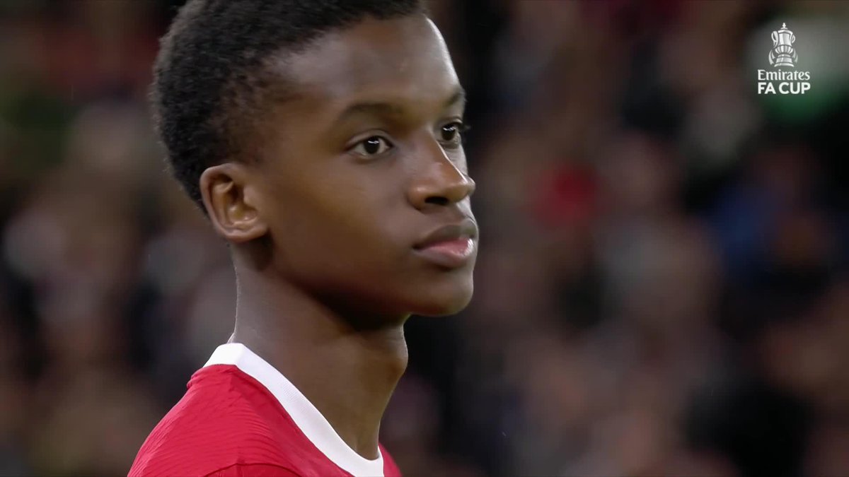 16 years 243 days. Trey Nyoni becomes Liverpool FC's youngest player to appear in the FA Cup ♥️ He's the third-youngest in their history #EmiratesFACup