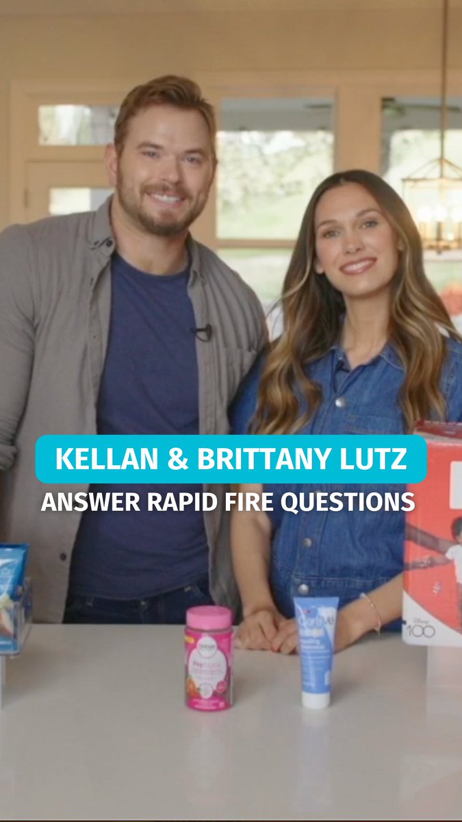 🎥 Rapid fire questions with Brittany and Kellan Lutz!