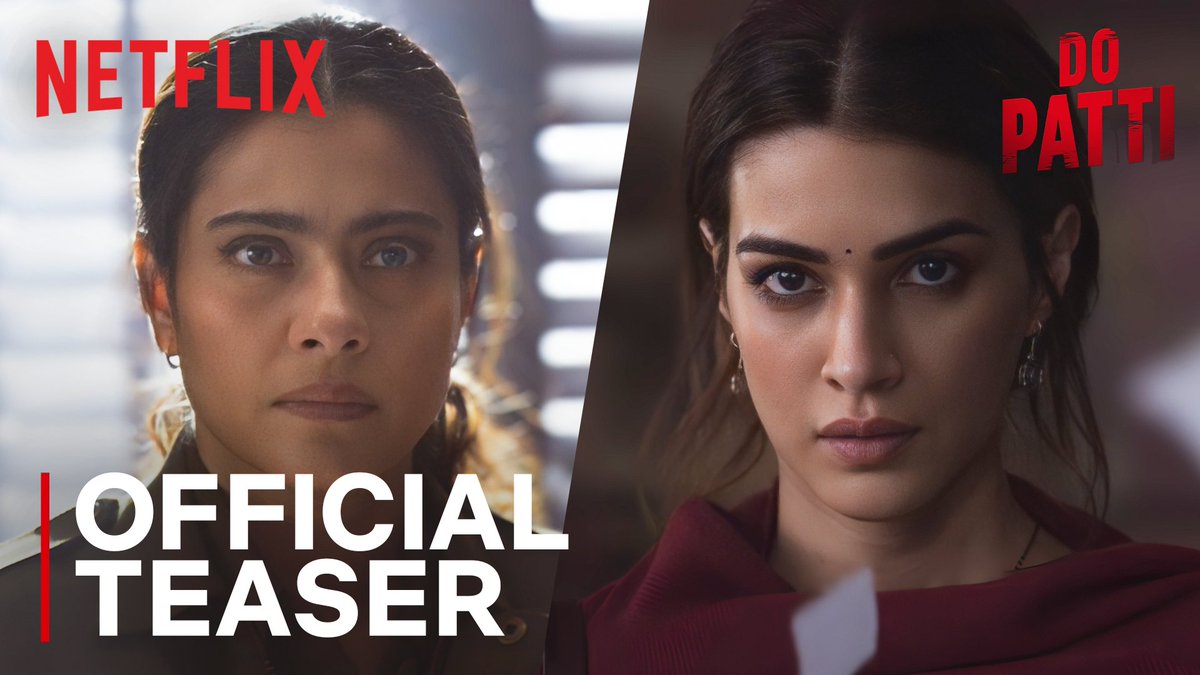 Firsts are always special 🫰 Be it kajol’s first as a Cop👮♀️ or Kriti Sanon’s first thriller🔥 Do Patti coming soon only on Netflix! #DoPatti #DoPattiOnNetflix #NextOnNetflixIndia