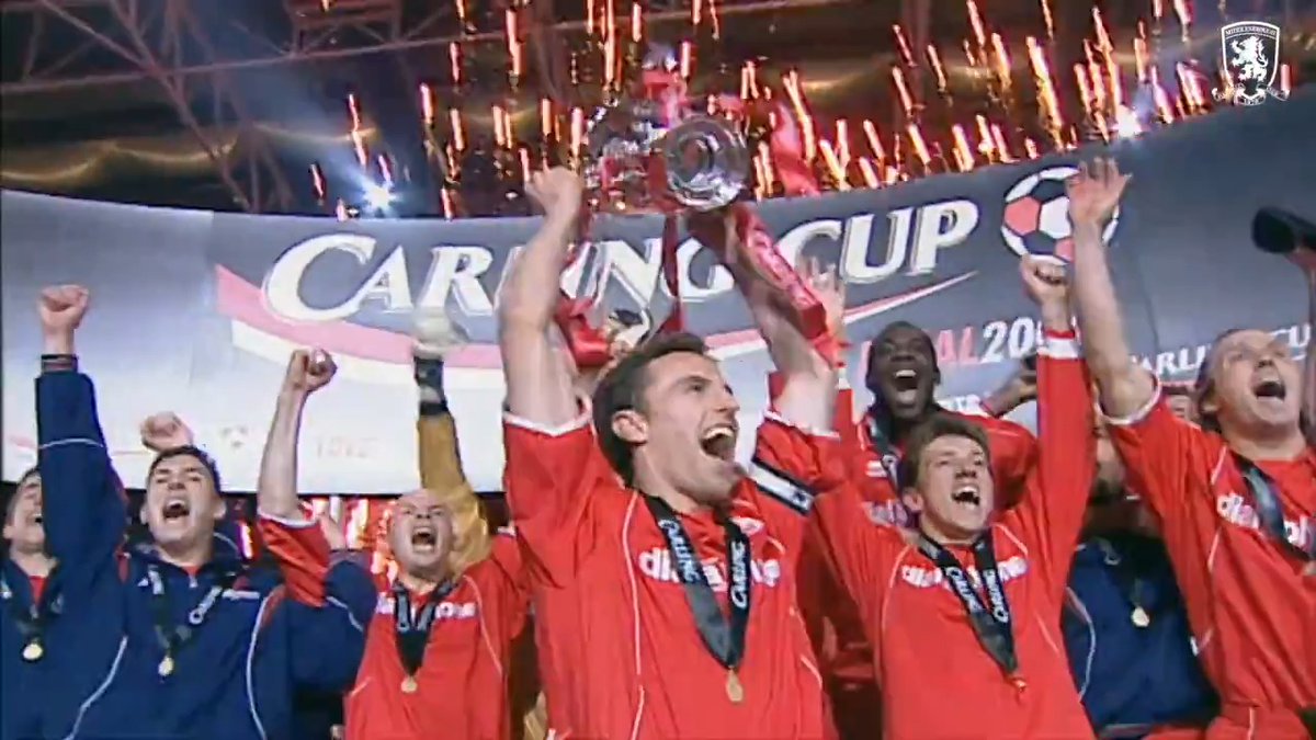 𝟐𝟎 𝐘𝐞𝐚𝐫𝐬 𝐎𝐧 🏆🔴 Two decades ago, we made history. Happy anniversary, #Boro fans! 🙌🎉 #UTB
