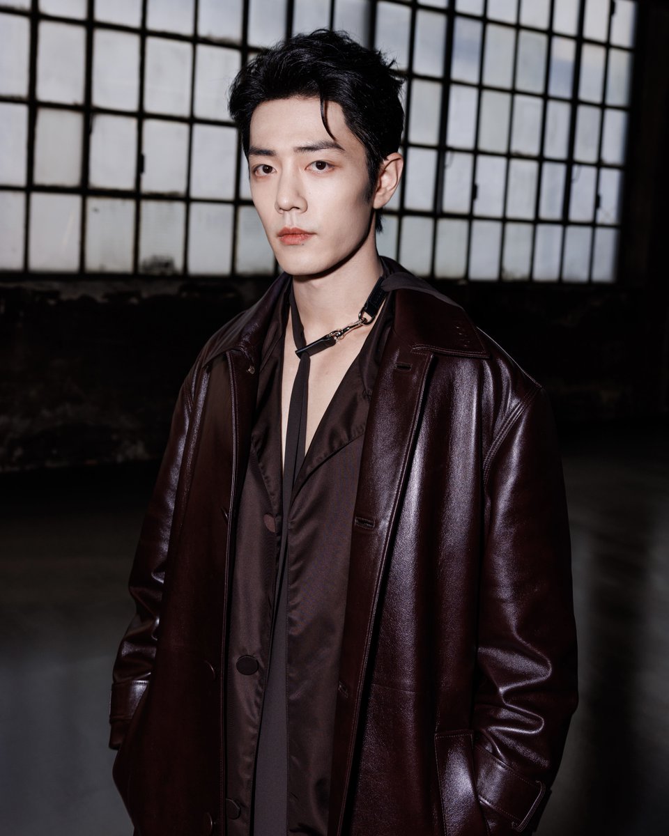 At #GucciFW24 fashion show with Global Brand Ambassador #XiaoZhan during #MFW