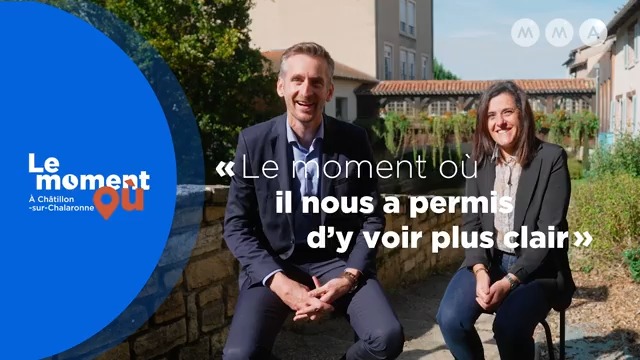 Premier extrait de l'épisode de la série #LeMomentOù à Châtillon-sur-Chalaronne ! Nous sommes en compagnie de Fabienne Geminard, directrice de la réglementation au sein de Alfa3a et de Vianney Eschbach, agent MMA.