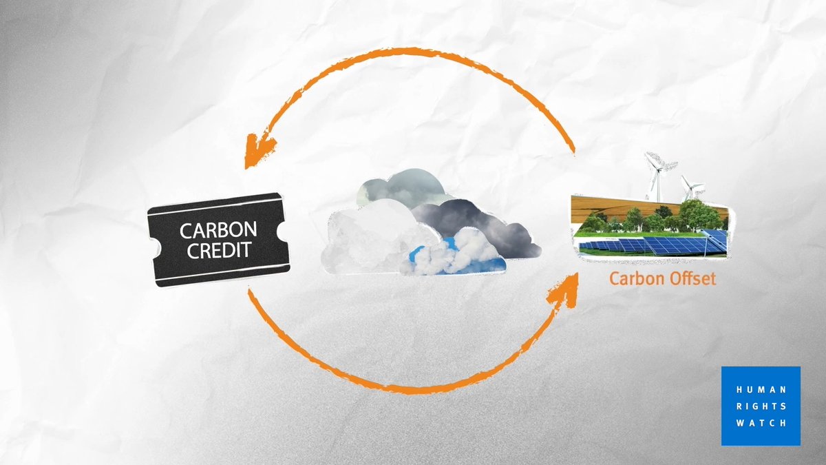 In a new report, HRW details how carbon offsetting projects can cause harm to Indigenous people. Learn more about the effectiveness of carbon credits and carbon offsetting as a form of climate action ⤵️