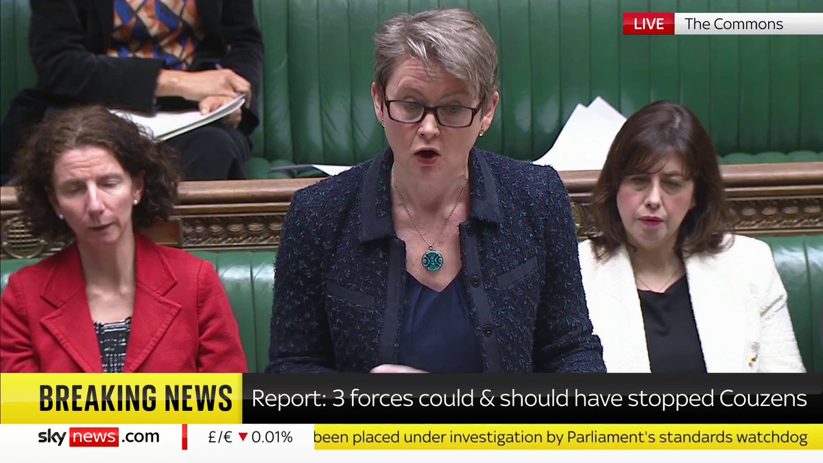 "We said Sarah Everard's murder three years ago should be a watershed three years ago. How long must we go on and say the same things." Shadow home sec Yvette Cooper makes a statement in response to the Angiolini Inquiry 📺 Sky 501 and YouTube