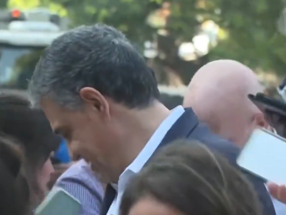 "The Office": Por comentarios sobre lo que sucedió mientras Jorge Macri hablaba con periodistas