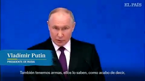 Putin amenaza con armas nucleares capaces de “destruir la civilización” tras la idea de Macron de enviar tropas a Ucrania