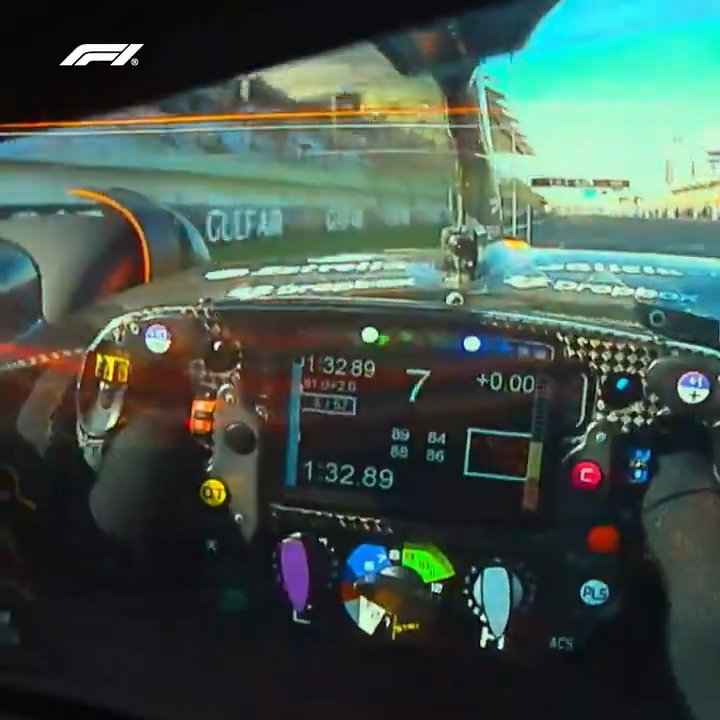 Visor cam taking you to the heart of the action 💪 Catch up with all the highlights from our first practice session of 2024 🎥 #F1 #BahrainGP