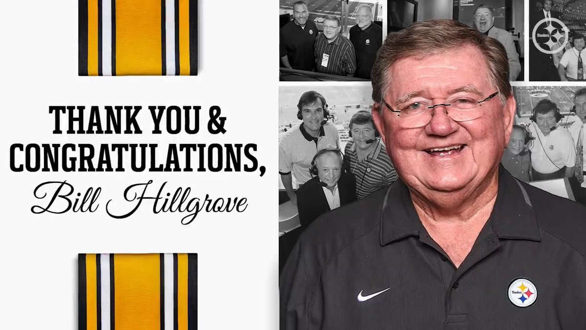 Some of the best calls from Bill Hillgrove's 30 seasons as the "Voice of the Steelers" ๐๏ธ More on