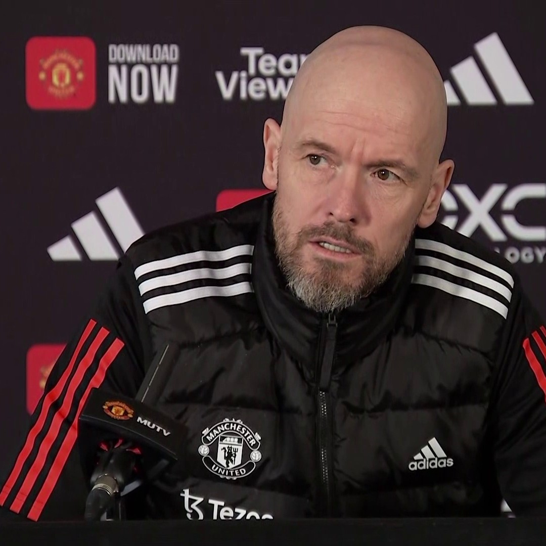 “It’s not right. It’s absolutely not right” 😡 Erik ten Hag says Fulham should apologise for a TikTok video poking fun at Bruno Fernandes during their win against Man Utd 😳