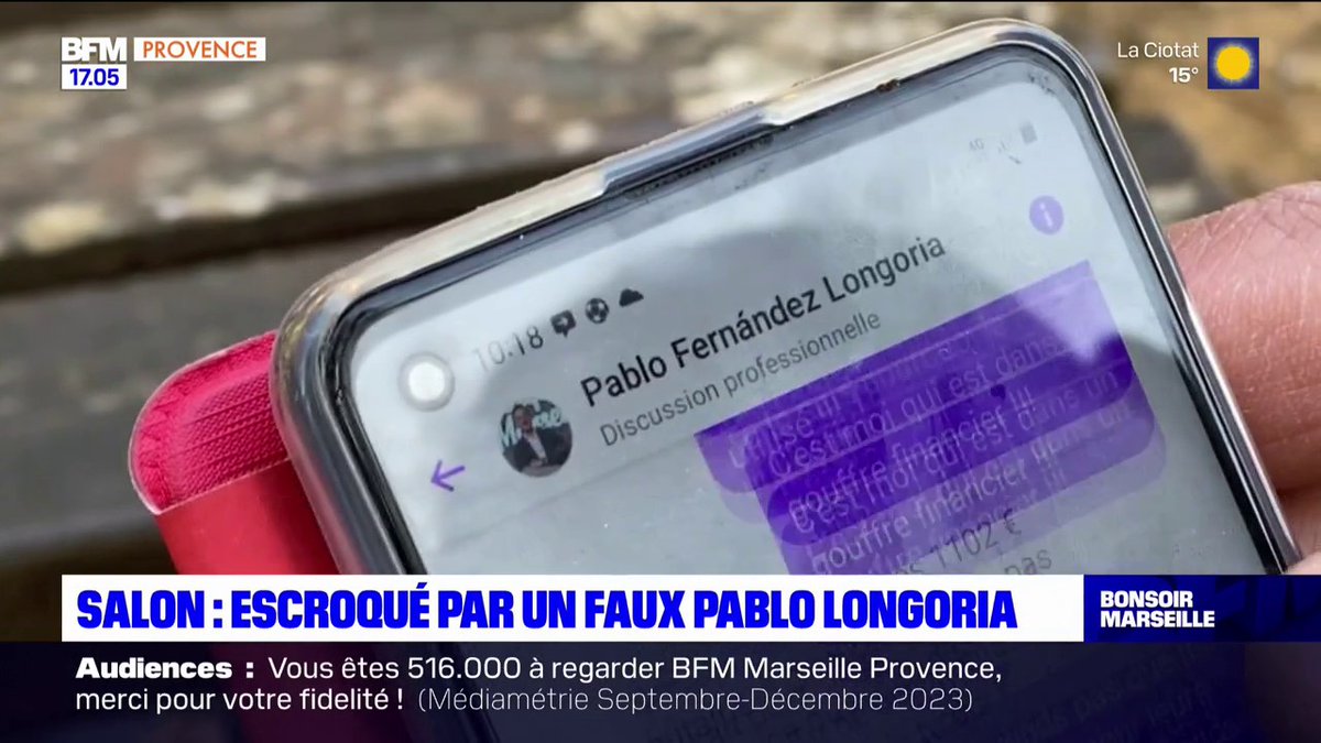 Salon-de-Provence: escroqué par un faux Pablo Longoria, il perd 15.000 euros