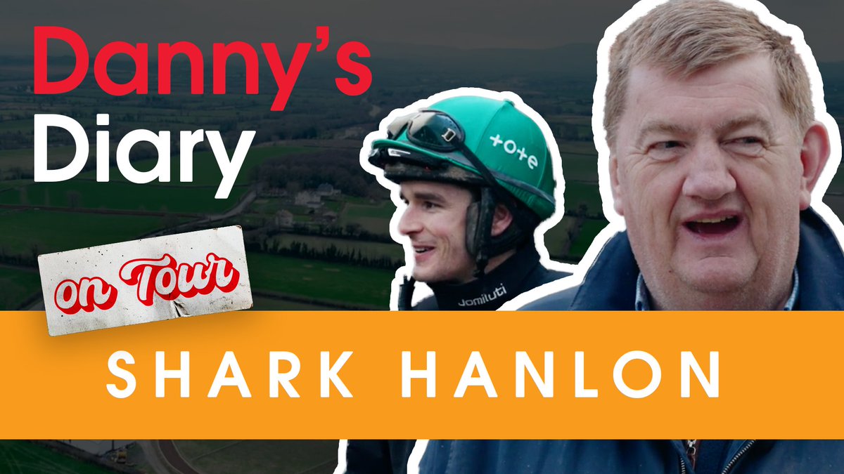 🗣️ 𝗗𝗔𝗡𝗡𝗬'𝗦 𝗗𝗜𝗔𝗥𝗬 just got better‼️ Tote ambassador Danny Mullins catches Shark Hanlon Racing and makes a claim for the Gold Cup ride on Hewick 🏆 ⬇️ WATCH NOW ⬇️