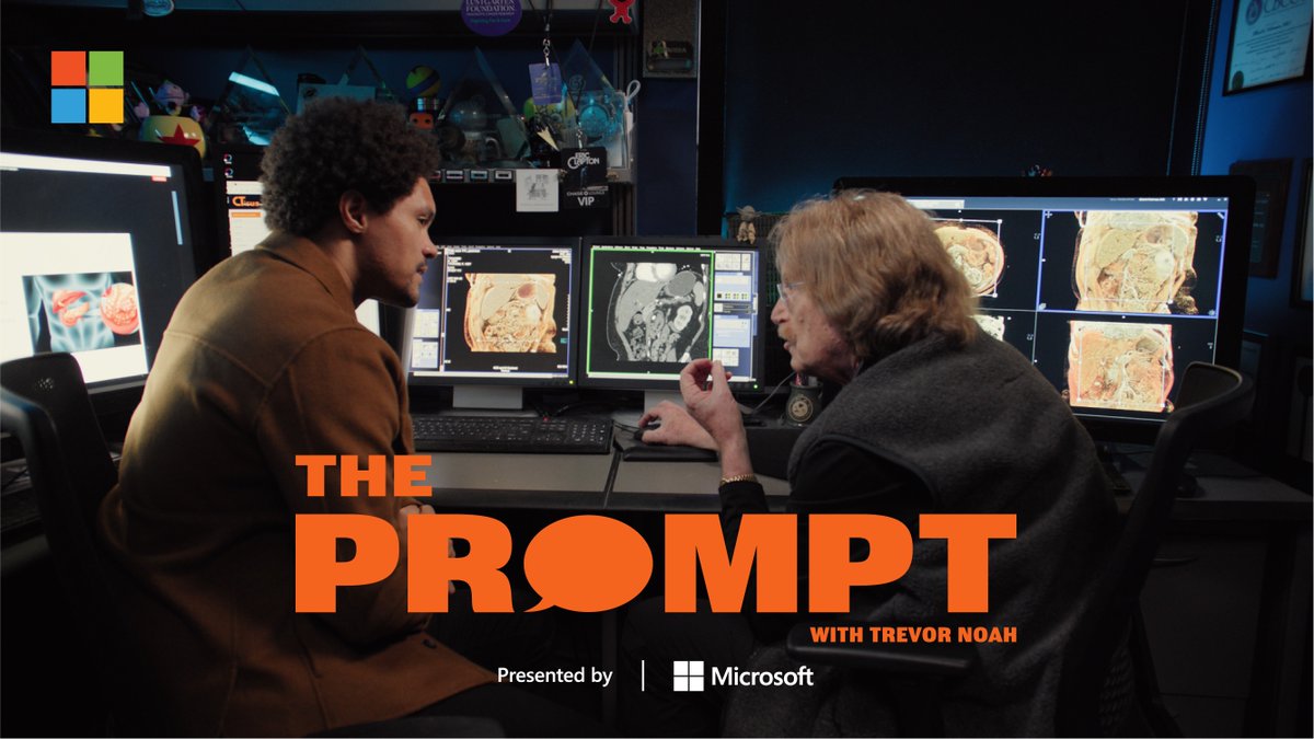 Can #AI help clinicians revolutionize pancreatic cancer detection? Join @TrevorNoah as he explores how scientists from @hopkinsmedicine are harnessing the power of AI to enhance early detection, with the potential to save 30,000 lives each year. #ThePrompt Johns Hopkins Radiology